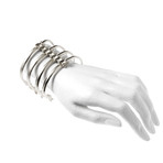 Four-Rib Spine Bracelet // Silver