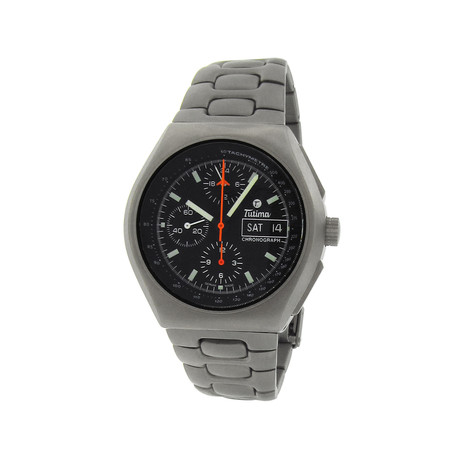 Military Air Force Chronograph T // Tachymeter Scale