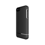 Forged Case for iPhone 5/5s // Black + Silver