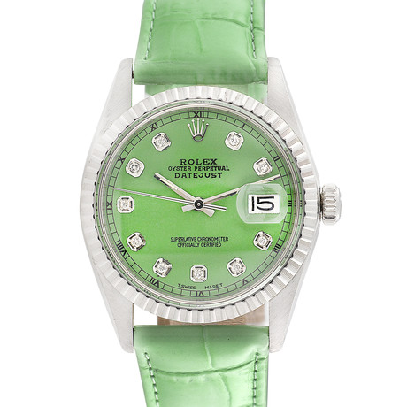 Rolex Datejust // Green // c.1960-70's