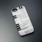 Clear Case // iPhone 5/5s (White Tools)