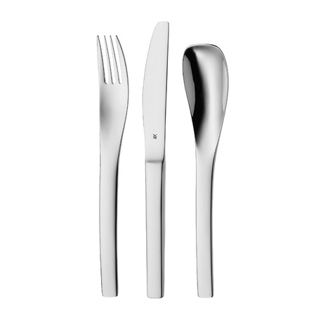 Vela Dinner Flatware Set // Forks, Spoons, & Knives // 12 pc.