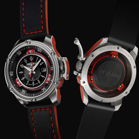 Mars Swiss Automatic // Russian Space Agency // Black + Red
