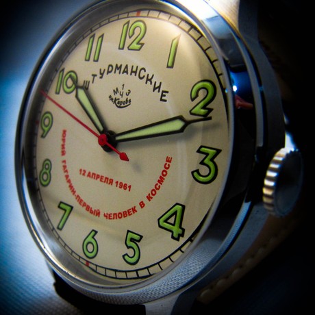 Gagarin Commemorative Manual Wind Watch // Model 03