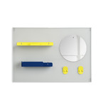 Alfred Wall System (Yellow Lemon & Pastel blue)