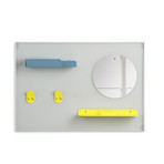 Alfred Wall System (Yellow Lemon & Pastel blue)