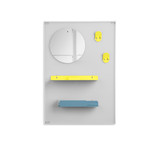 Alfred Wall System (Yellow Lemon & Pastel blue)