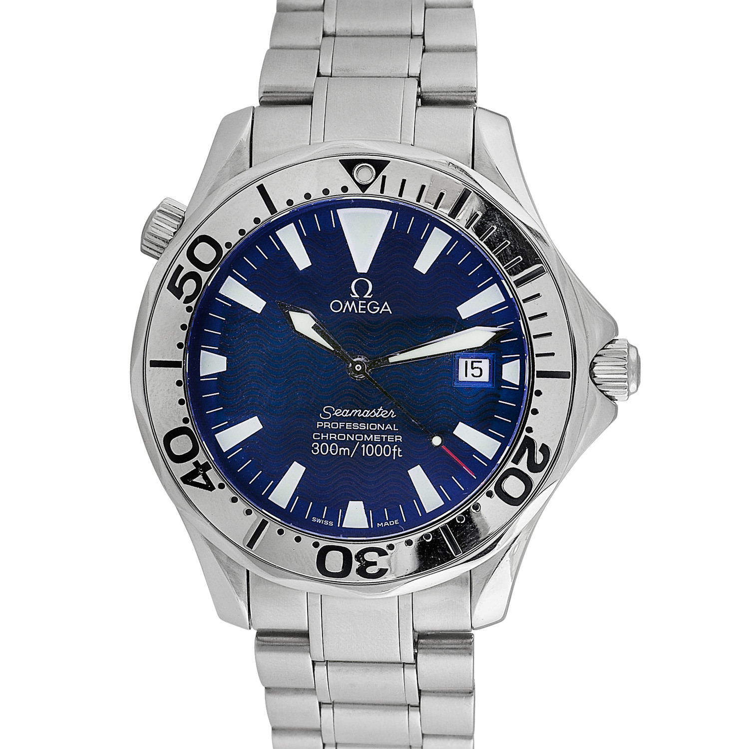 Men's Seamaster Professional Automatic Chronometer // Blue - Vintage ...