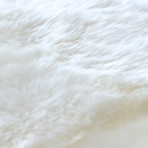 New Zealand Sheepskin Natural Rug (Quarto)