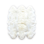 New Zealand Sheepskin Natural Rug (Sexto: 5' x 7')