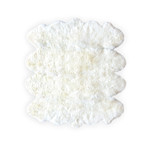 New Zealand Sheepskin Natural Rug (Quatro: 5' x 6')