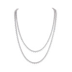 18K White Gold Strand Of 30.70 Carats in Diamonds