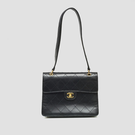 Chanel Flap Bag // Black Quilted Lambskin
