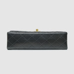 Vintage Chanel Small Flap Bag // Black Quilted Lambskin // CHAN27