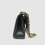 Vintage Chanel Small Flap Bag // Black Quilted Lambskin // CHAN27