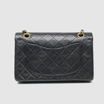 Vintage Chanel Small Flap Bag // Black Quilted Lambskin // CHAN27