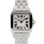 Cartier Ladies Santos Stainless Steel Watch