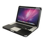 MacBook Pro Retina Leather Slim Cover // Black (13")