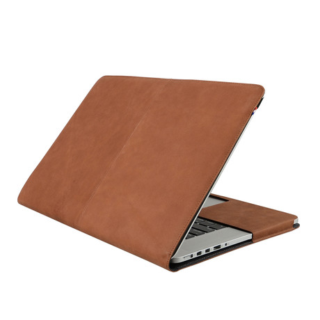MacBook Pro Retina Leather Slim Cover // Brown (13")