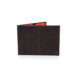 Stitched SlimFold™Tyvek® Wallet // Original // Black & Grey (Black and Gray)