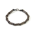 Blackened Bullet Tube Bracelet (Small – 7.75”)