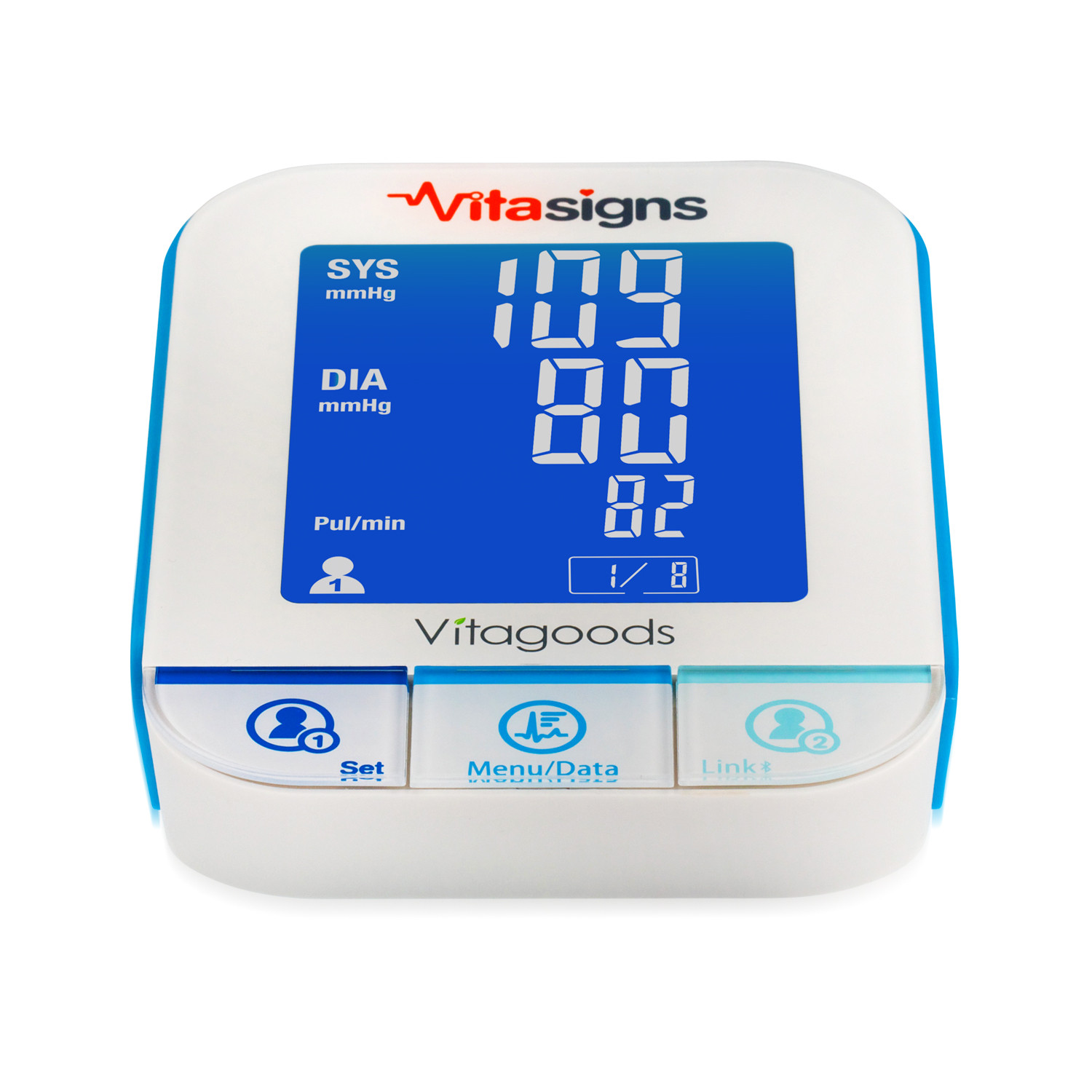 VS-4300 Vitasigns Bluetooth Travel Blood Pressure Monitor (Black