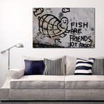 Fish Are Friends (23"L x 16"H)