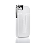 Leverage iPhone 5/5S Case // White, Chrome