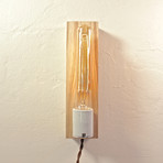 Spring of Goliath Lamp // Hickory (Cord: Red)