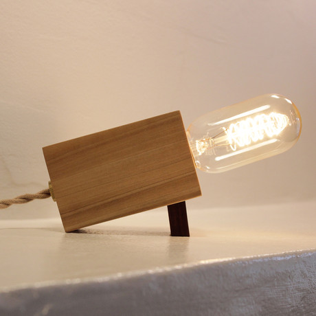 Little Bot Lamp (Cord: Red)