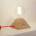 King Tut Lamp (Cord: Red)