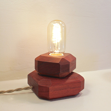 Gemstone Lamp (Cord: Red)