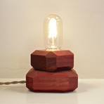 Gemstone Lamp (Cord: Red)