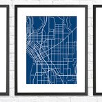 Seattle City Map (Black)