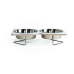 Twist Pet Bowl (White)