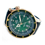 Anchar Men's Diver // Automatic // Green Mother of Pearl