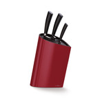 Berkel // Ceppo Knife Set of 3 // Black Resin Handle (Red Bag)