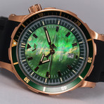 Anchar Men's Diver // Automatic // Green Mother of Pearl