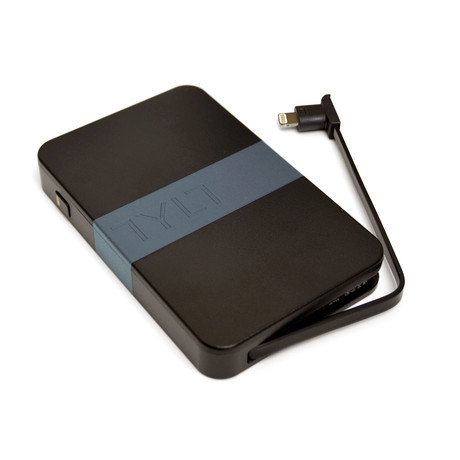 Tylt // ENERGI 3K+ Portable Power Pack for iPad + iPhone (Gray)