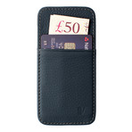 Mayfair Wallet Sleeve iPhone 5 // Navy