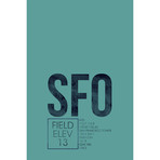 SFO // San Francisco (Print - 12" x 18")