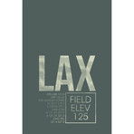 LAX // Los Angeles (Print - 12" x 18")