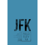 JFK // New York City (Print - 12" x 18")