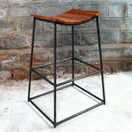 Reclaimed Crate Barstool