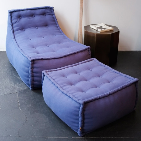 Indigo Lounge Chair & Ottoman