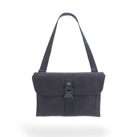 The Herbas Horizontal // 13" Laptop Shoulder Bag (Black)