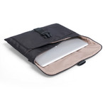 The Herbas Horizontal // 13" Laptop Shoulder Bag (Black)