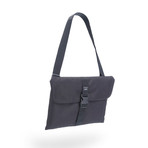 The Herbas Horizontal // 13" Laptop Shoulder Bag (Black)