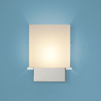 Zina Matte Nickel/ White Shade