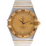 Men's Constellation Chronometer 18K Yellow Gold // Champagne